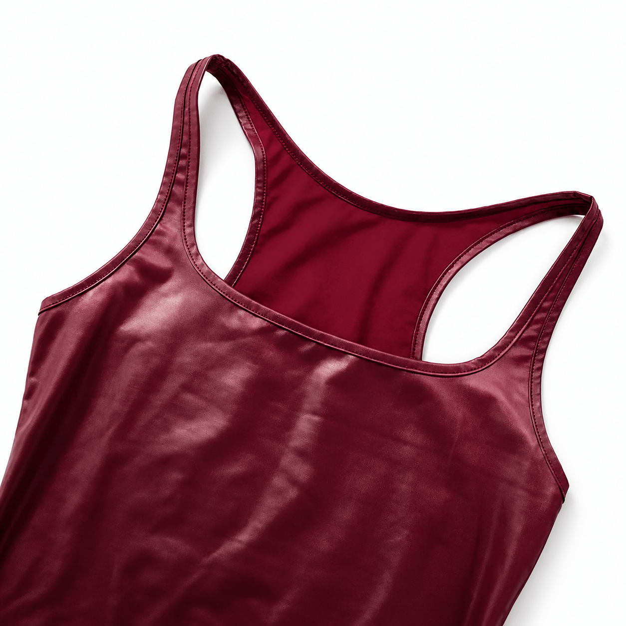 Edgy Square Collar Tank