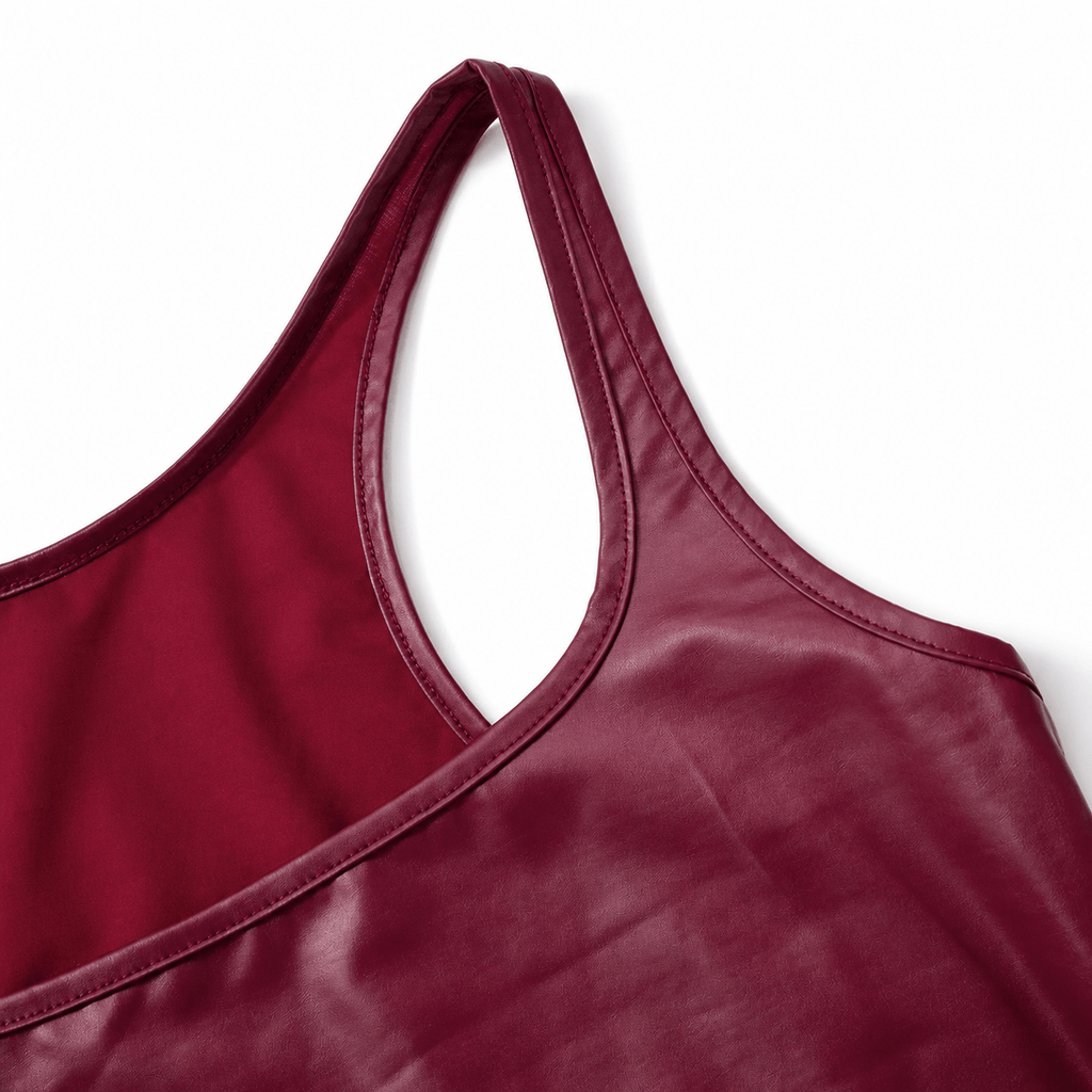 Edgy Square Collar Tank
