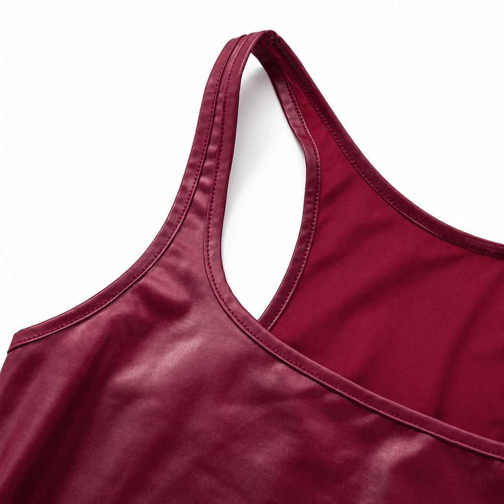 Edgy Square Collar Tank