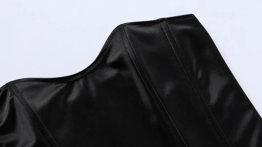 Elegant Strapless Corset Top
