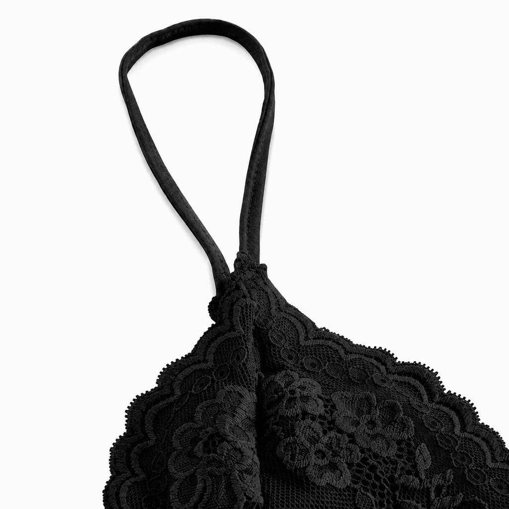 Grunge Lace Bow Cami