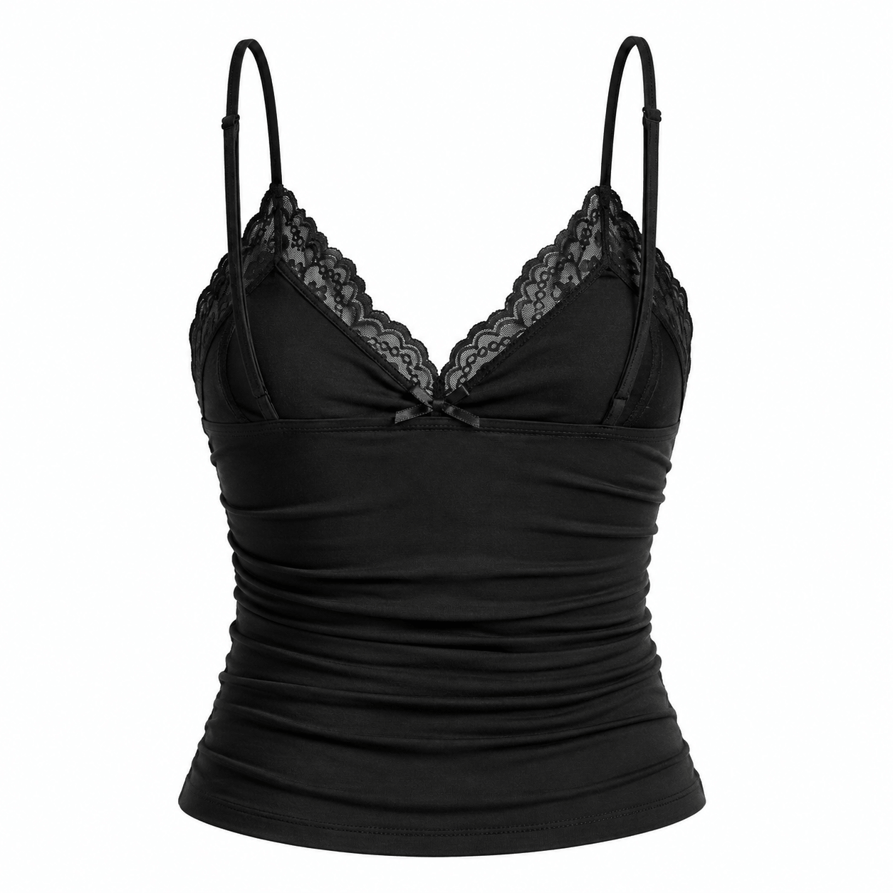 Grunge Lace Bow Cami