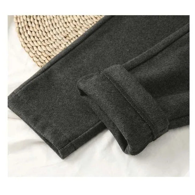 Woolen Harem Pencil Pants for Women