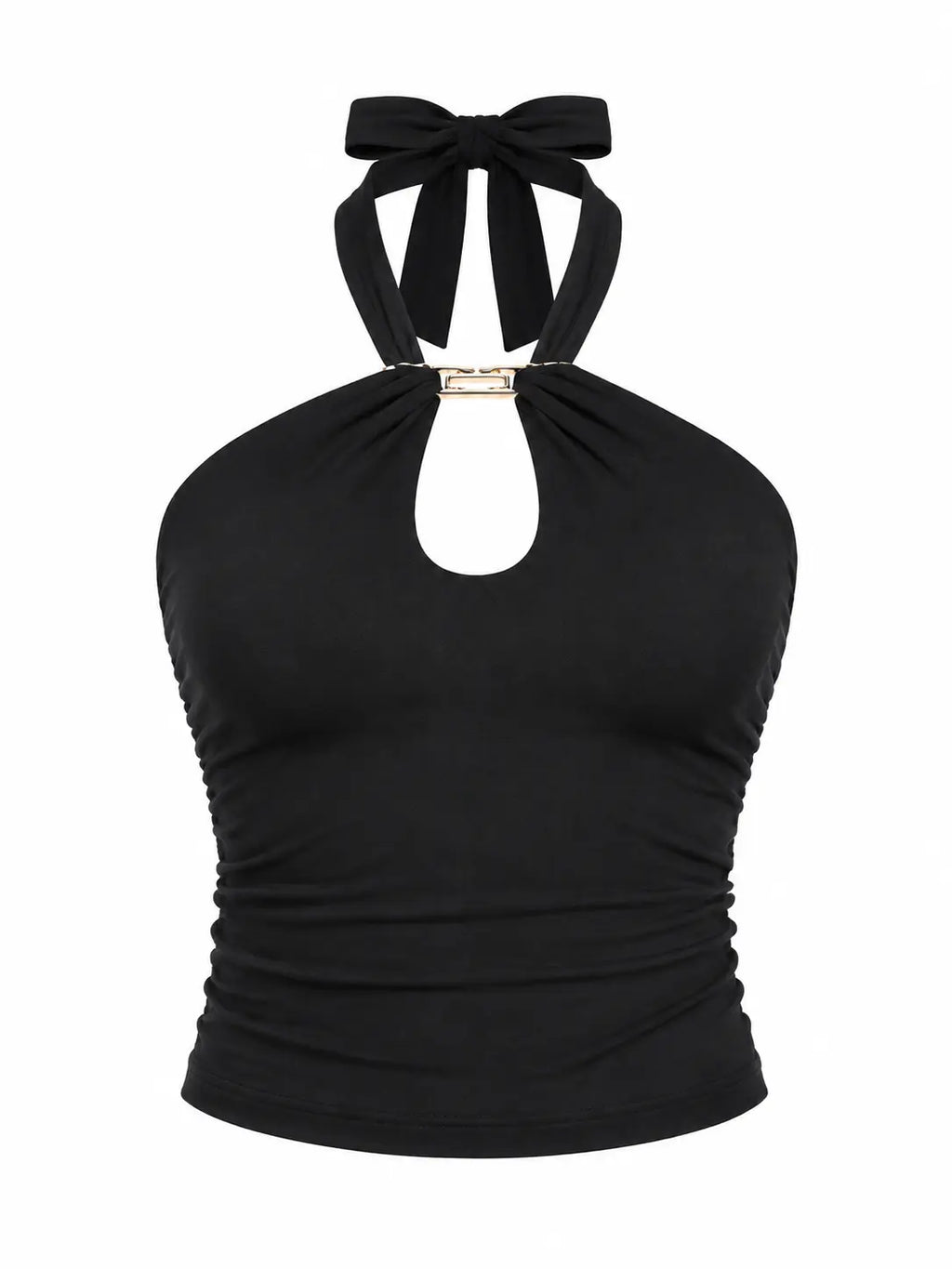 Loop Back Bandage Crop Top