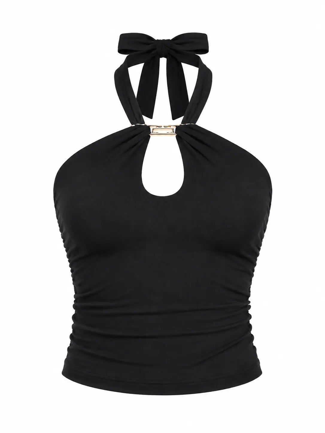 Loop Back Bandage Crop Top