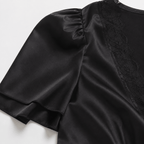 Pure Desire Lace V-Neck Tee
