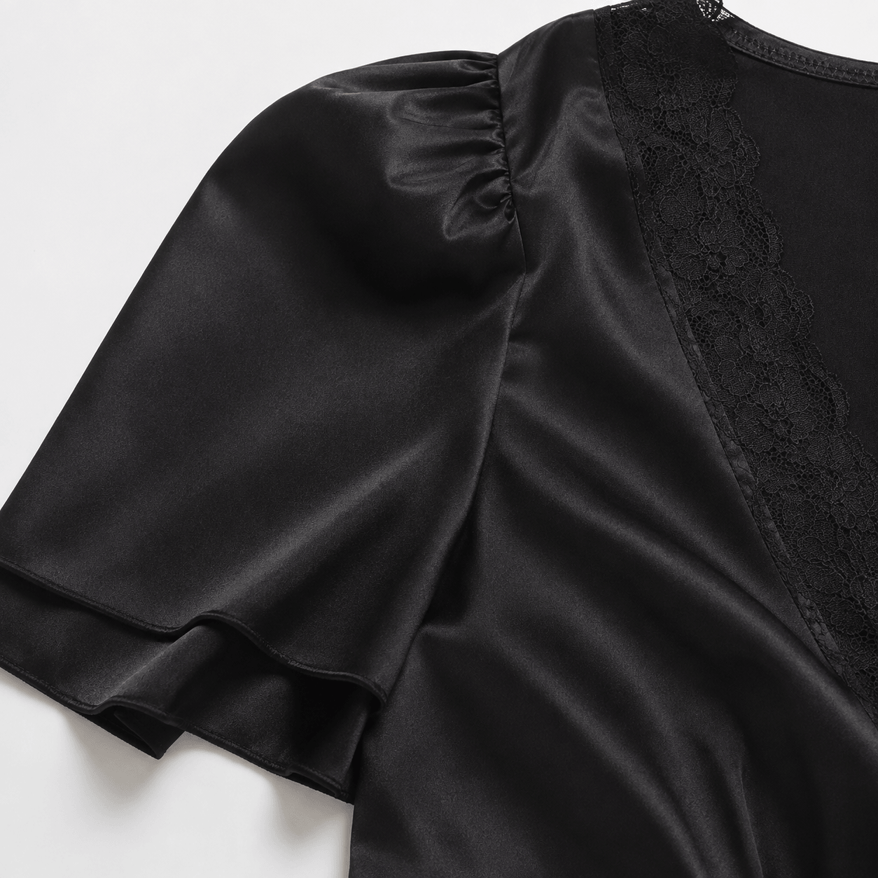 Pure Desire Lace V-Neck Tee