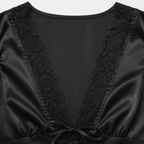 Pure Desire Lace V-Neck Tee