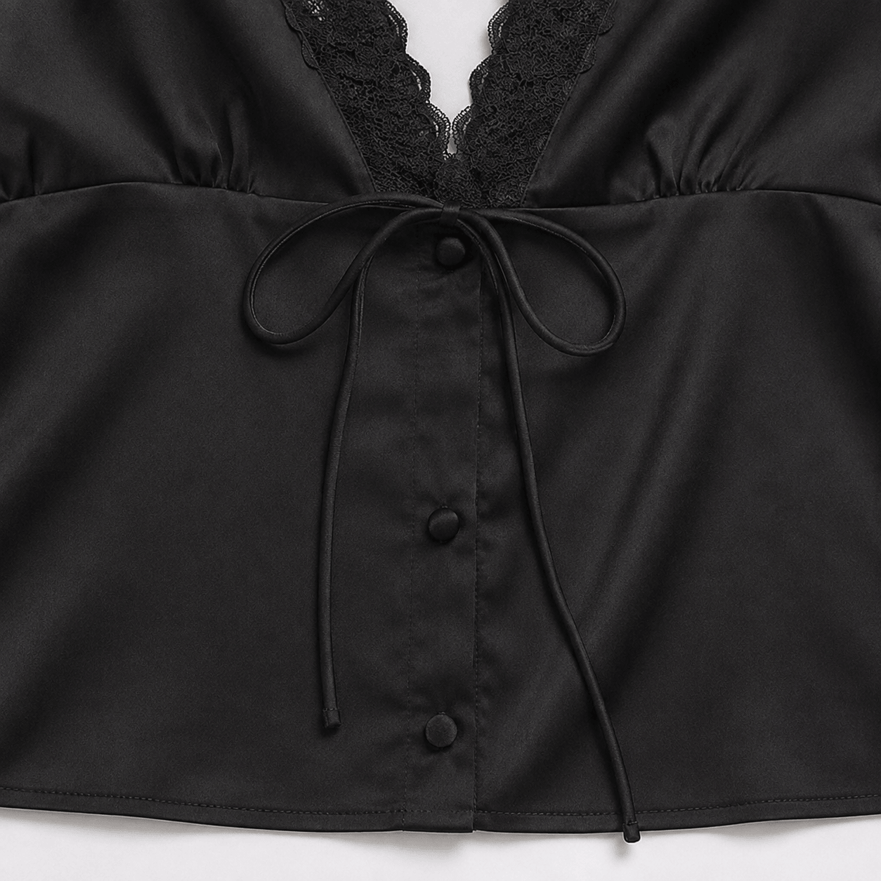 Pure Desire Lace V-Neck Tee