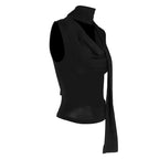 Elegant V-Neck Bandage Tank