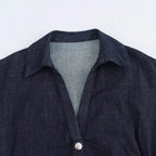 Vintage Charm Denim Dress