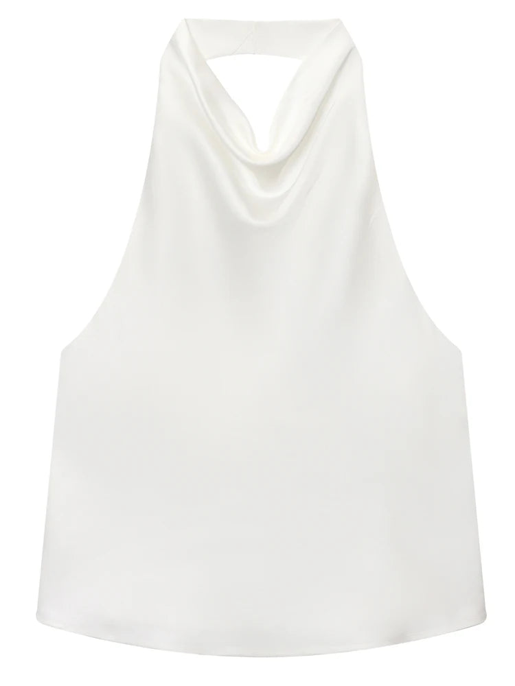 Satin Chic Halter