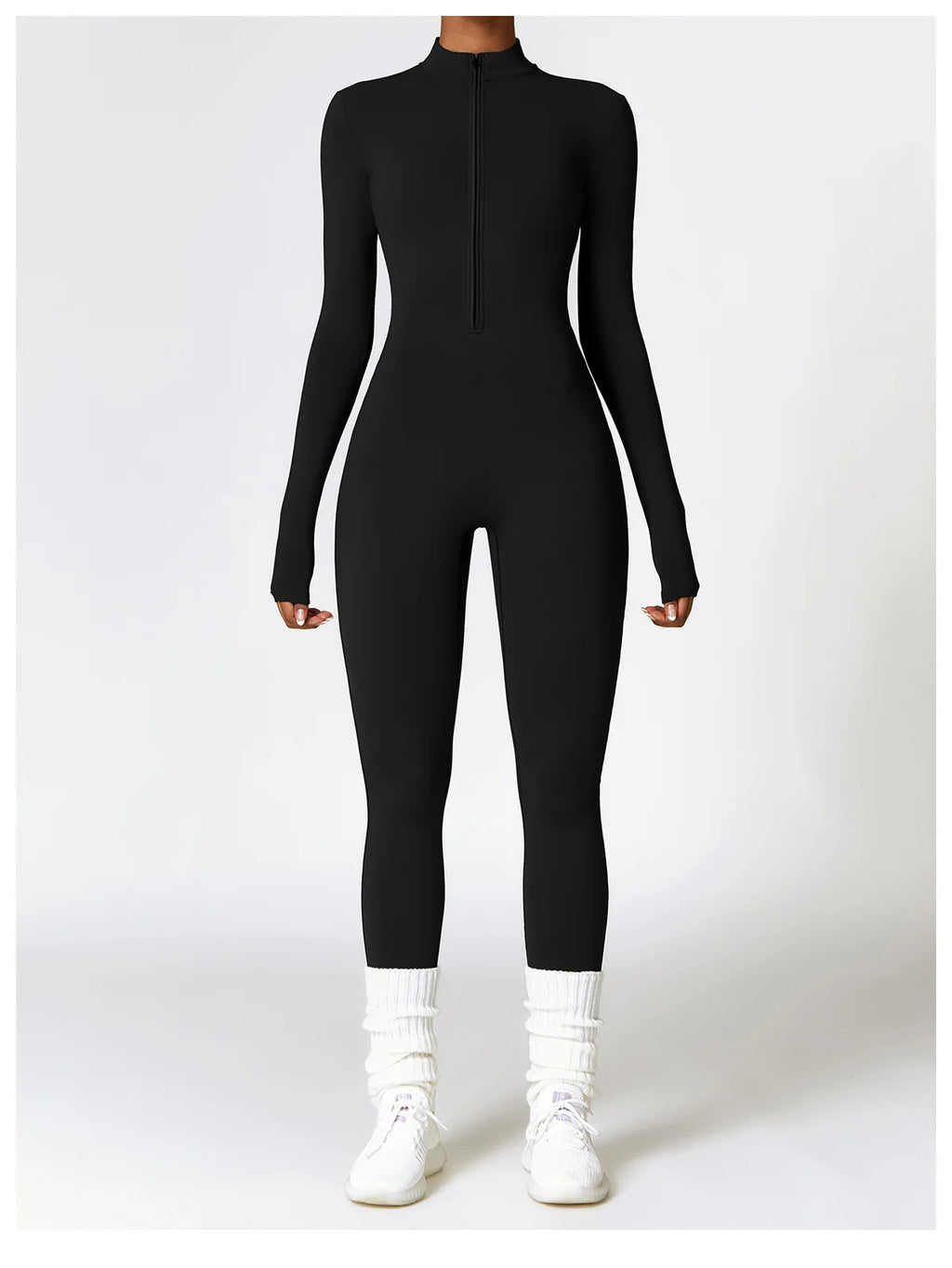 Plush Warmth Yoga Jumpsuit
