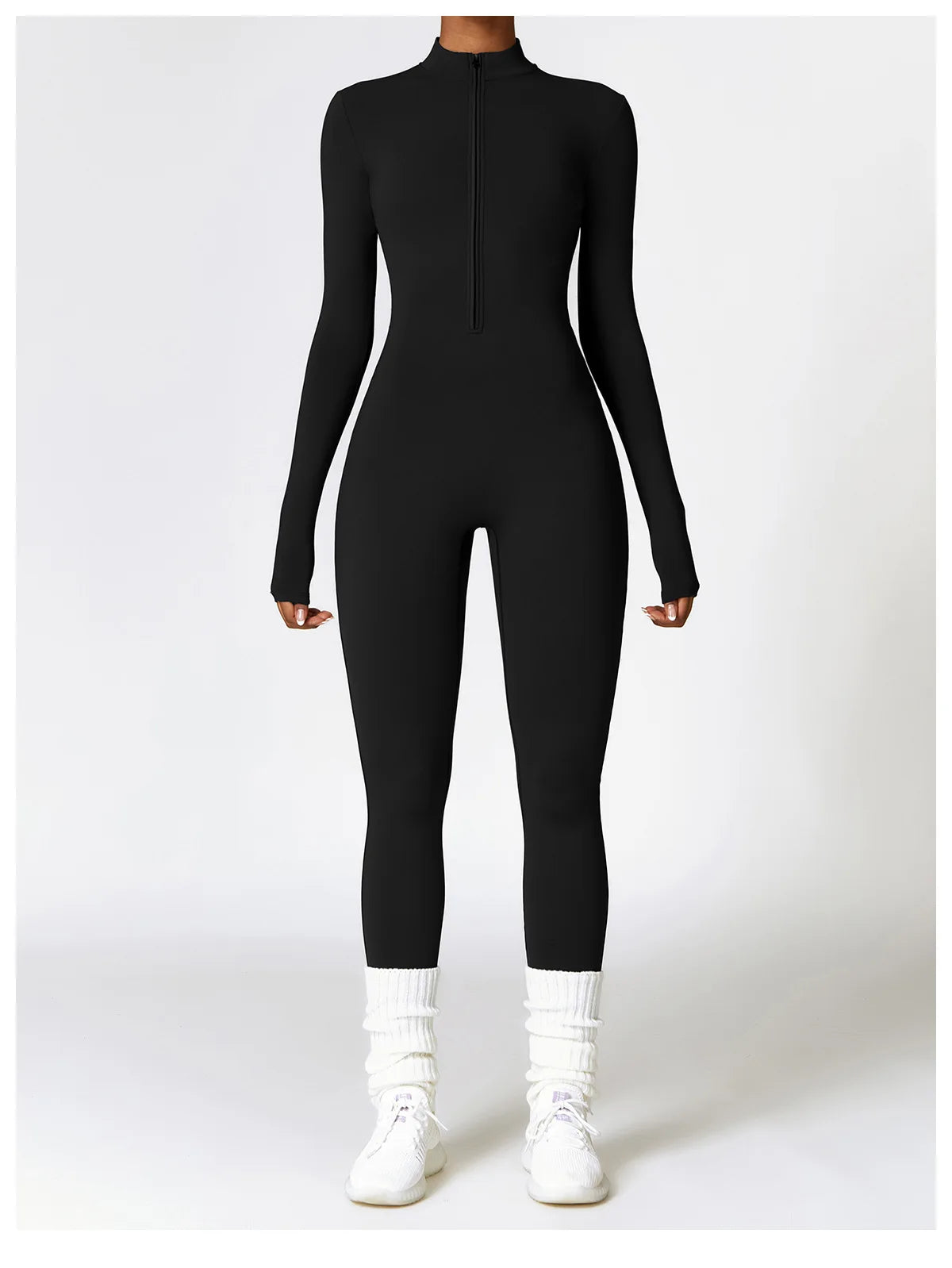 Plush Warmth Yoga Jumpsuit