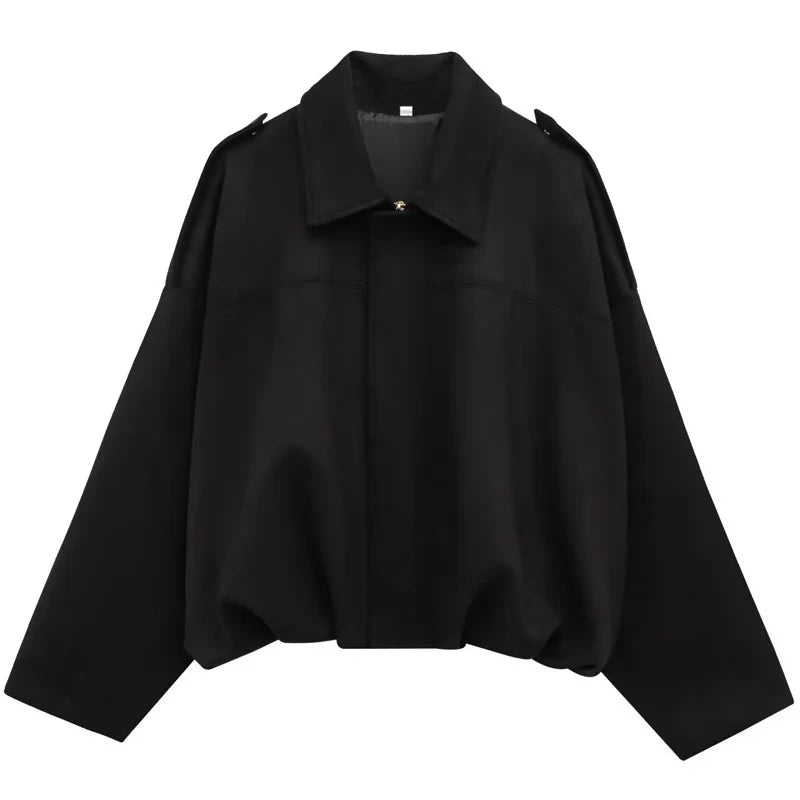 Suede Flare Jacket