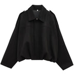 Suede Flare Jacket