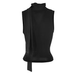 Elegant V-Neck Bandage Tank