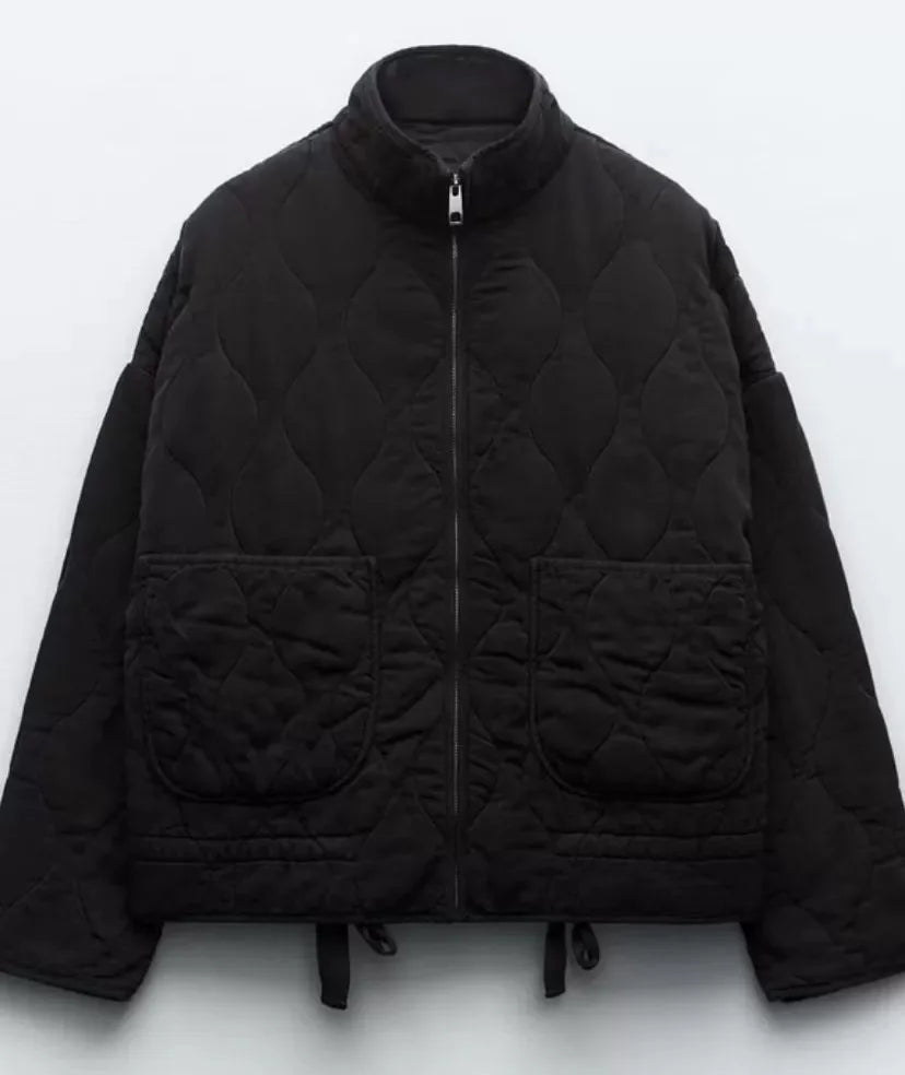 Vintage Warmth Quilted Coat