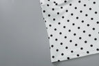 Polka Dot Lace-Up Halter Top