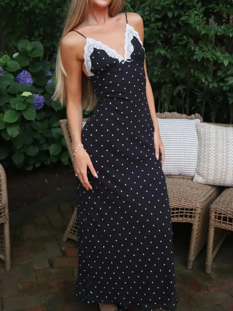 Elegant Lace Maxi Dress