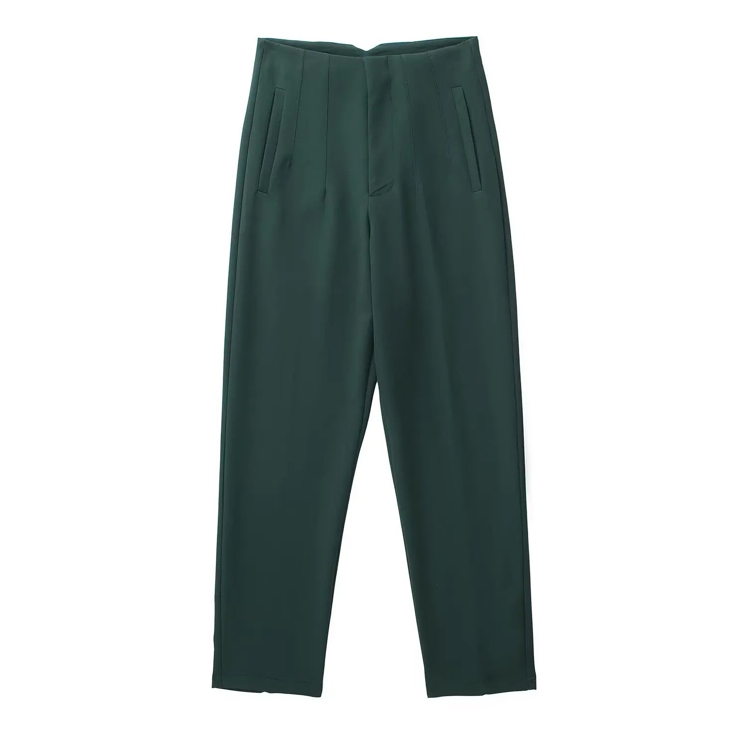 HH Women Elegant Solid Pencil Pants High Waist Pant For Women Casual Streetwear Woman Trousers Office Wear Chic Pant