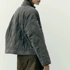 Vintage Warmth Quilted Coat