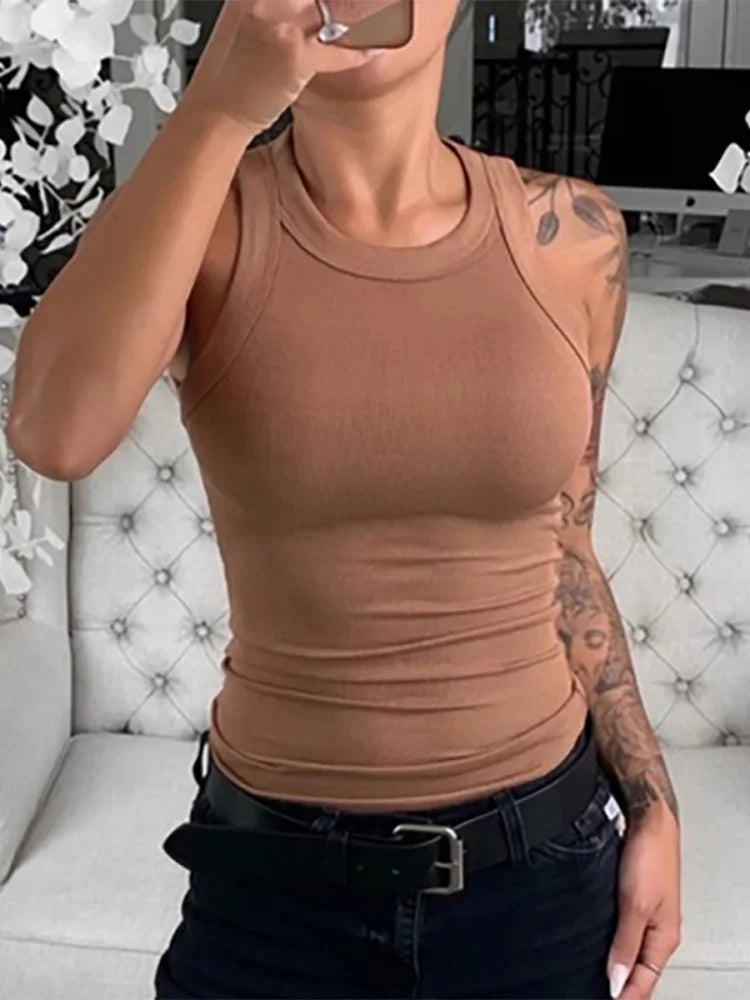 Ribbed Comfort Tank Top
