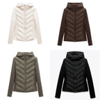 Patchwork Elegance Hoodie
