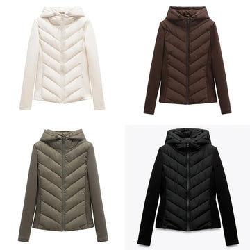 ETJ 2025 new  women's elegant fashion patchwork
