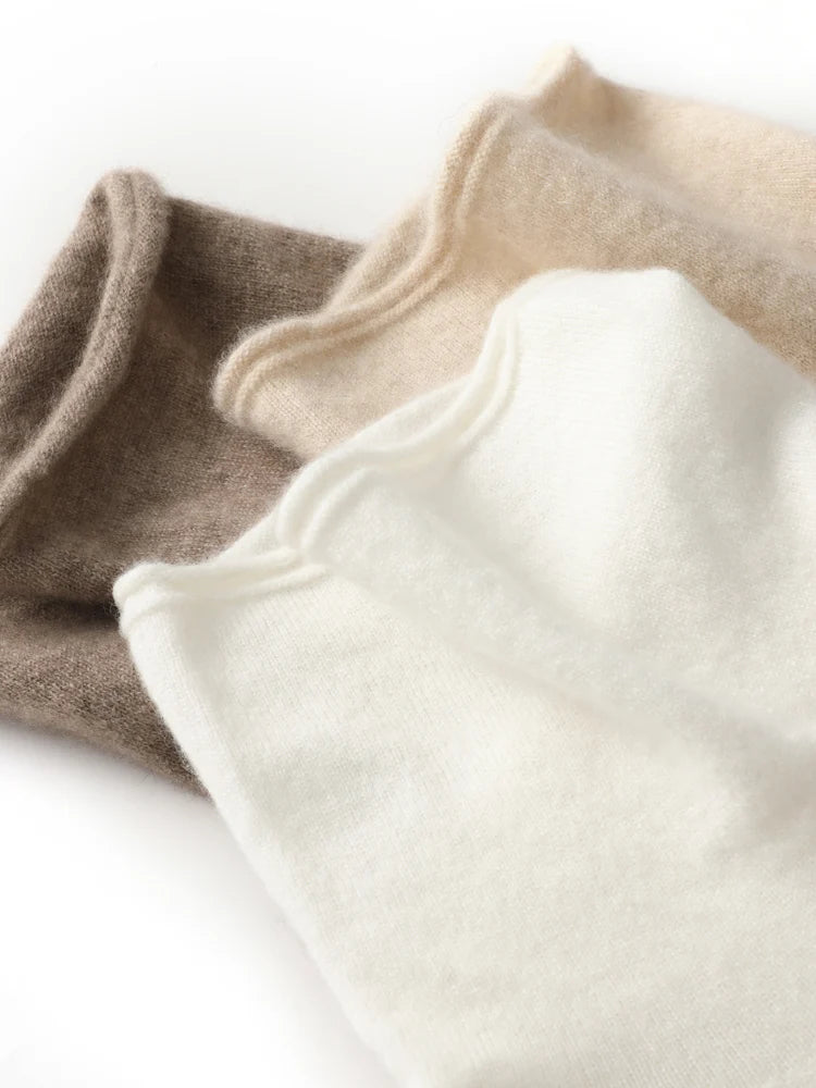 Merino Wool Turtleneck Vest