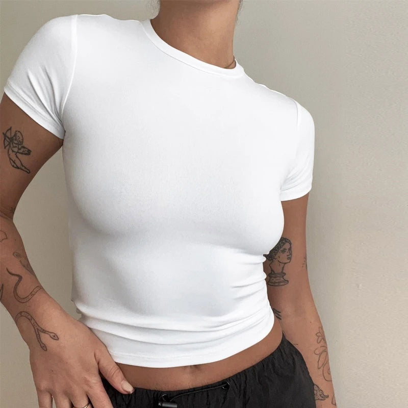 Y2K Sporty Sheath Tee