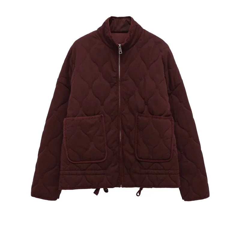 Vintage Warmth Quilted Coat