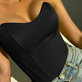 Elegant Strapless Corset Top