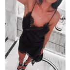 Luxe Lace Slip Dress