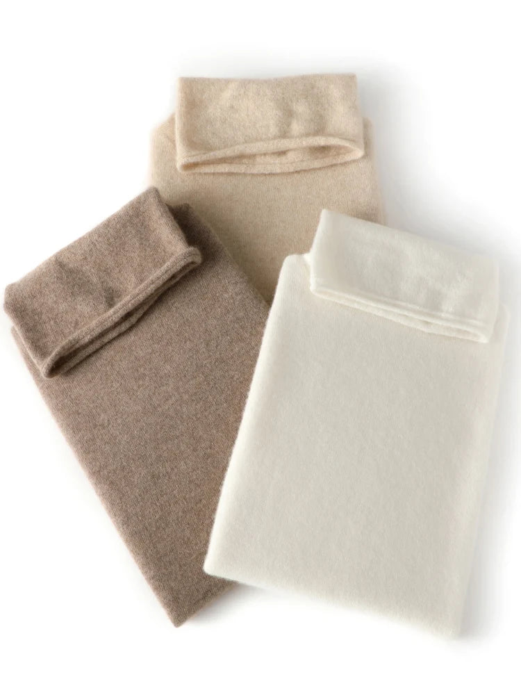 Merino Wool Turtleneck Vest