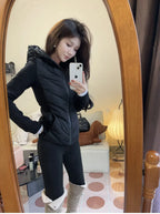 Patchwork Elegance Hoodie