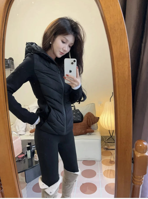 ETJ 2025 new  women's elegant fashion patchwork
