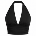 Vibe Halter Crop Top